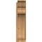 Ekena Millwork Legacy Traditional Rough Sawn Outlooker, Western Red Cedar, 8"W x 20"D x 32"H OUT08X20X32LEC01RWR - alternate 2